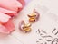 Pearl and Rhinestone Crystal Earrings. Bridal Wedding Jewelry. Carousel 3