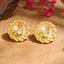 Baroque Floral Pearl Earrings. Oil Painting Flower Earrings Carousel 3