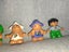 Lego Duplo figures x 4 mixed Vintage Collectible Forest Friends & TW0 Megabloks Carousel 4