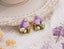 Vintage Baroque Pearl French Oil Painting Style Earrings. Handmade Jewelry Carousel 3