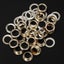 cloth diy tool 100 Pcs Brass Cloth DIY Tool Knitting Accessory Anti Rust Leather Carousel 7