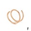Fashion Steel Double Nose Piercing Nose Hoop Piercing Best Steel Carousel 8