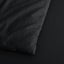 Dreamaker Superfine Washed Microfibre Duvet Cover Set Black Single Bed Carousel 9