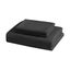 Dreamaker Superfine Washed Microfibre Duvet Cover Set Black Queen Bed Carousel 13