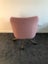 Freedom ‘Chloe’ Office Chair – Dusty Pink Velvet with Gold Accents Carousel 3