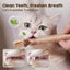4X Cat Toys Silvervine Chew Stick Kitten Treat Catnip Toy Cleaning Teeth Toys Carousel 8