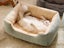 Rectangle Plush Pet Bed Dog Bed Cat Bed XL Carousel 4