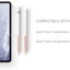 Silicone Grip Nib Tip Anti-Slip Case Holder Skin Cover For iPad Apple Pencil 1 2 Carousel 3