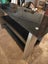 Black glass TV stand Carousel 2