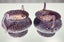 A Beautiful Pair of Vintage Millefiori Murano Urn Vases Carousel 1