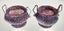 A Beautiful Pair of Vintage Millefiori Murano Urn Vases Carousel 3