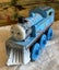 Thomas Tank Wooden Engine Winter Snowy , Front Snow plough Great Used Condition Carousel 1
