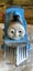 Thomas Tank Wooden Engine Winter Snowy , Front Snow plough Great Used Condition Carousel 2