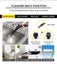 3.4L Commercial Home High Pressure Steam Cleaner Mop Carpet Floor Window Carousel 7