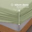 Dreamaker Superfine Washed Microfibre Sheet Set Sage Green King Single Bed Carousel 5