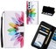 Samsung Galaxy A34 case 3 card leather wallet case printed ID Carousel 1