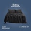 Dreamaker Superfine Washed Microfibre Sheet Set Black King Bed Carousel 3