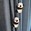 6pcs Cute Panda Doll Plush Mini Potted Muppets Clip Accessories Curtain Curta... Carousel 11