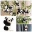 6pcs Cute Panda Doll Plush Mini Potted Muppets Clip Accessories Curtain Curta... Carousel 12