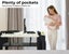 Bopeep Baby Cot Bed Crib Portable Bassinet Safety Rails Fence Foldable Travel Carousel 6
