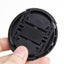Portable 52mm Center Pinch Snap Front Lens Cap Cover for Came Carousel 7