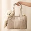 Portable Cat Carry Handbag Outdoor Travel Pet Carrier Small Dog Carry Bag-Gray Carousel 1