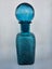 Vintage Empoli Glass Genie Bottle with the original stopper Carousel 5