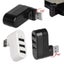 3 Port USB HUB Distribution Splitter Adapter Super Speed Data Hub For Laptop PC Carousel 2