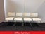 White lunch room chairs, visitor chairs x 4 Carousel 1