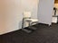 White lunch room chairs, visitor chairs x 4 Carousel 3