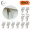 10pcs Eatelle Vinyl Siding Hooks Low Profile Heavy duty No-Hole Hangers No Dr... Carousel 1