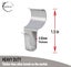 10pcs Eatelle Vinyl Siding Hooks Low Profile Heavy duty No-Hole Hangers No Dr... Carousel 7