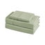 Dreamaker Superfine Washed Microfibre Sheet Set Sage Green King Single Bed Carousel 14