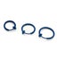 6PCS Fake Earrings Hoop Steel Non Pierced Clip on Nose Ring Spring Lip Ear Jewel Carousel 9