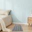 COMFEYA 2pcs Non Slip Shaggy Chenille Bathroom Mat Set - Grey Carousel 5