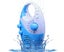 Waterproof Shower Radio, Adjustable Volume Shower AM FM Button Speaker, Bathr Carousel 1