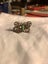 Antique and Unique - Nevada Lake Carico turquoise and brass butterfly ring Carousel 2