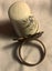 Antique and Unique - Nevada Lake Carico turquoise and brass butterfly ring Carousel 5