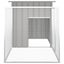 Rabbit Cage Grey 200x91x100 Cm Galvanised Steel Topppxn Carousel 4