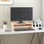 Monitor Stand 50x24x16 Cm Solid Wood Pine Notkna Carousel 3