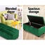 Artiss Storage Ottoman Blanket Box Velvet Foot Stool Rest Chest Couch Toy Green Carousel 5