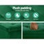 Artiss Storage Ottoman Blanket Box Velvet Foot Stool Rest Chest Couch Toy Green Carousel 6
