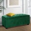 Artiss Storage Ottoman Blanket Box Velvet Foot Stool Rest Chest Couch Toy Green Carousel 7