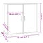 Aquarium Stand White 81x36x73 Cm Engineered Wood Nttlxt Carousel 3