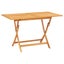 5 Piece Garden Dining Set Solid Wood Teak Toppbot Carousel 6
