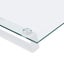 Monitor Stand White 40x35x8 Cm Tempered Glass and Metal Tiaxok Carousel 7