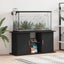 Aquarium Stand Black 121x41x58 Cm Engineered Wood Nttlol Carousel 1