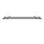 Silver Double Curtain Rod Steel Pole Pommel Set Extendable Adjustable Carousel 4