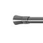 Silver Double Curtain Rod Steel Pole Pommel Set Extendable Adjustable Carousel 5