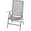 Stackable Garden Chairs 2 Pcs Steel Grey Axiol Carousel 3